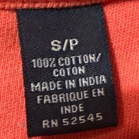 Lady Divots Golfing jacket women’s Sz small coral color zip up 100% Pima Cotten - Picture 5 of 6